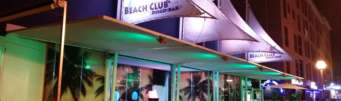 El Beach Club en Lloret de Mar es una sala de baile donde puedes disfrutar de la mejor música latina